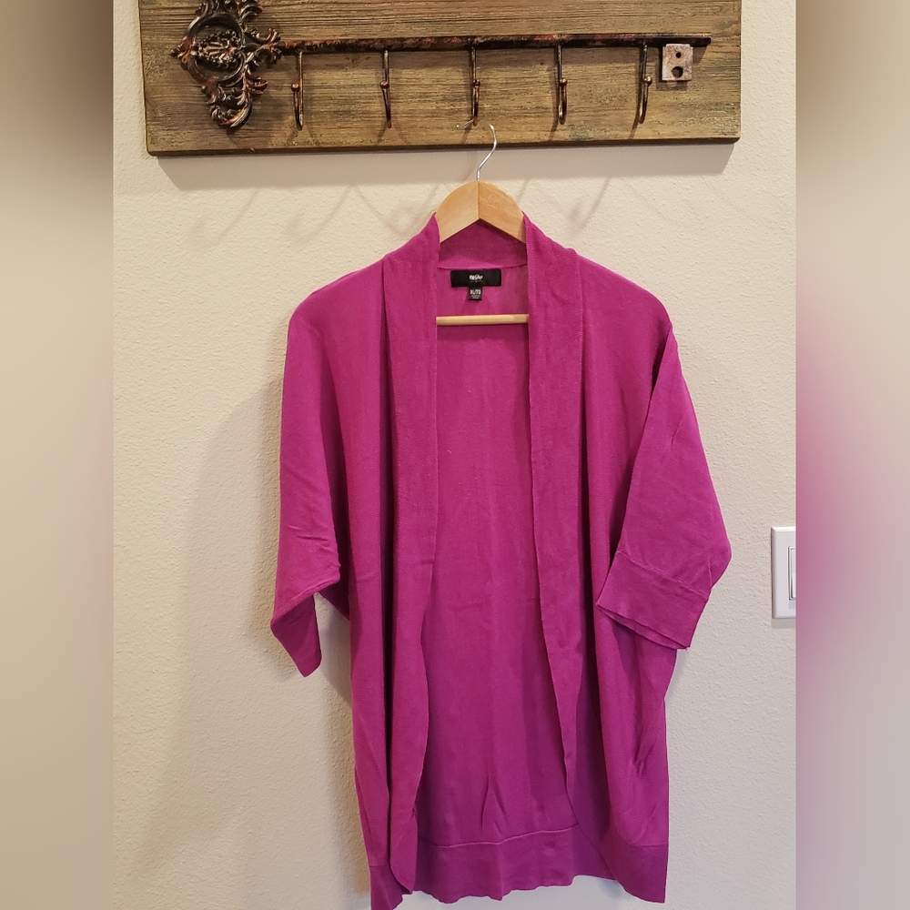 Fuchsia Cardigan XL